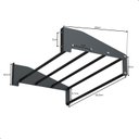 Ver imagem 4 de Suporte para Toalha de Banho Toalheiro Hotel Pretotallin