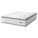 Ver imagem 1 de Colchão Casal Queen Molas Guarda Costas Max com Pillow 158x198x40cm Branco/cinza Probel