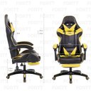 Ver imagem 3 de Cadeira Gamer Fortt xiamen Amarela - Cgf011-am