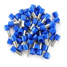 Terminal Tubular Ilhós Conector 16mm Pré Isolado 100 Pçs - 4