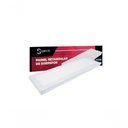 Ver imagem 1 de Plafon LED Retangular 201 Sobrepor 18W 1350LMS Bivolt Branco Santa Fé 60cm