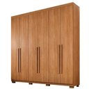 Ver imagem 2 de Guarda Roupa Moscou 6 Portas Cinamomo - Benetil