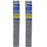 Kit 2 Telas Galvanizada Resistente Fio 22 1,8m x 50m - 2