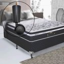 Ver imagem 4 de Kit 7 Pe de Cama Box Casal Rodinhas para Moveis Pé para Cama