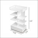 Ver imagem 3 de Sapateira Multifuncional Multidecor Pequena - Branca