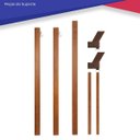 Ver mais imagens de Suporte de Madeira para Rede de Descanso Multidecor