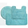 Tapete de Banheiro Pacific Club Cj com 3 Treo 700_10670011C Azul Claro 50x80/50x50/50x45cm - 1