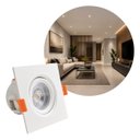 Ver imagem 1 de Spot LED de Teto Embutir Quadrado 9W 4000k 780LM Opus Eco Branco ST3322