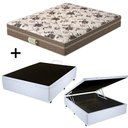 Ver imagem 1 de Cama Box C/ Baú Casal + Colchão Mola Ensacada Probel Style Pillow Euro Casal