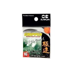 Anzol Maruri Grippen C/10 N02 - Ideal P/ Peixes Manhosos - 3