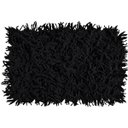 Ver imagem 1 de Tapete de Banheiro Algodão Retangular Vizapi Thane 50x80cm Preto