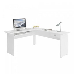 Mesa para Escritório 1 Gaveta Cannes Artely - 4