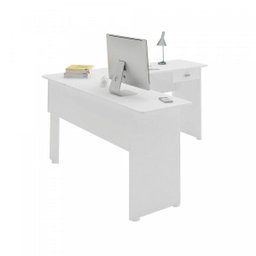 Mesa para Escritório 1 Gaveta Cannes Artely - 6