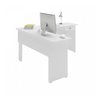 Mesa para Escritório 1 Gaveta Cannes Artely - 6