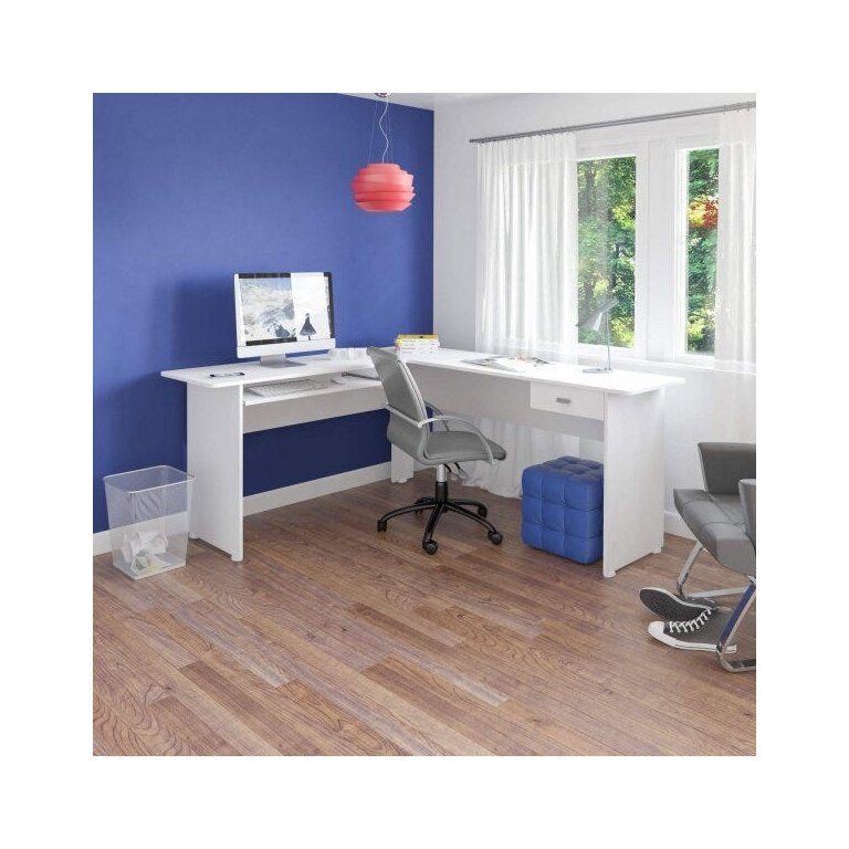Mesa para Escritório 1 Gaveta Cannes Artely Mesa para Escritório 1 Gaveta Cannes Artely