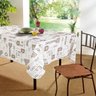 Toalha de Mesa Impermeável 6 Lugares Vizapi 160x220cm Toalha de Mesa Impermeável 6 Lugares Vizapi - 1