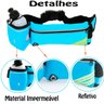 Bolsa de Cintura Esportiva Fitness Impermeável Porta Garrafa Celular - 3
