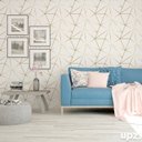 Ver imagem 2 de Papel de Parede Zara Gold