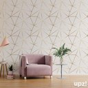 Ver imagem 4 de Papel de Parede Zara Gold