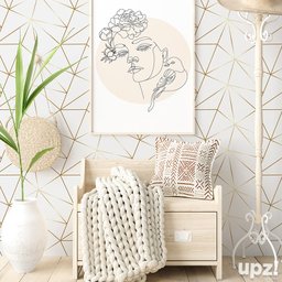Papel de Parede Zara Gold - 3
