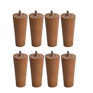 Kit 8 Pé 15cm Cama Box Rak,puff,guarda Roupa, Estante