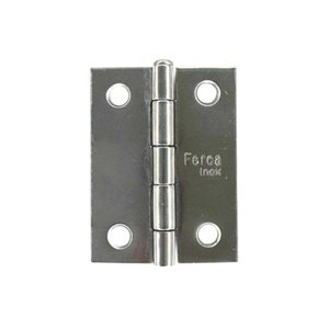 Dobradiça Porta Inox Kit 3 Peças - 2" 50mm Ferca
