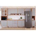 Ver imagem 1 de Cozinha Completa 7 Peças Celeste C114 Cinamomo/Platina MGM
