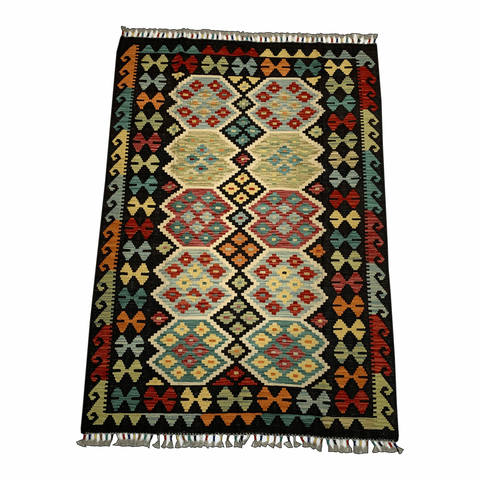 Tapete Kilim Afegão 1,77 x 1,24m
