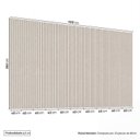 Ver imagem 3 de Painel Ripado para TV até 86 Polegadas Planejado 400x250cm Aruá CabeCasa MadeiraOriginals Off White