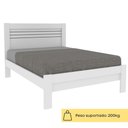Ver imagem 6 de Cama de Casal para Colchão 138x188cm Multimóveis CR35460 Neve