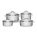 Ver imagem 1 de Jogo de Panelas 4 Peças Inox Fundo Triplo Solar Tramontina