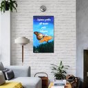 Ver imagem 2 de Quadro Decorativo Estilo Painel Pintado a Mão com Frase Medindo 61 X 34 Cm