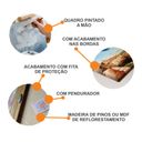 Ver imagem 4 de Quadro em Óleo para Decoração com Frase Motivacional Pintado a Mão Medindo 61 X 34 Cm