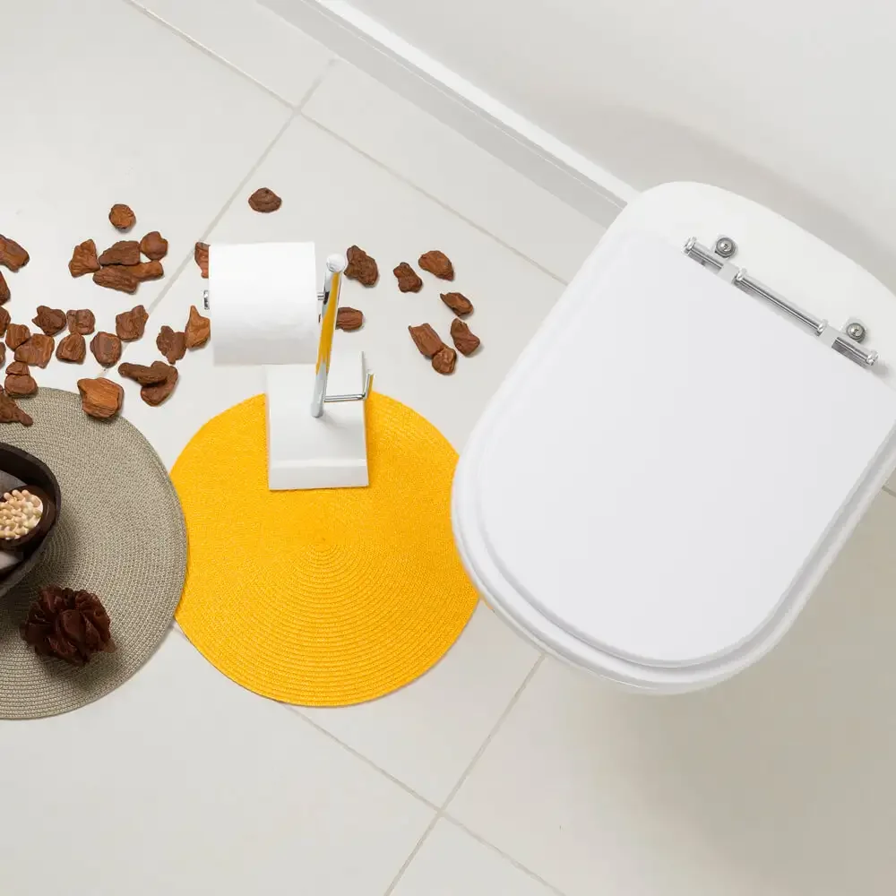 Assento Sanitário Poliéster Life Branco para vaso Celite 1.6gpf 6lpf - 4