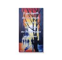 Ver imagem 3 de Quadro com Frase Motivacional Decorativo para Parede Pintado a Mão em Óleo 61 X 34 Cm