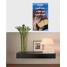 Quadro Decorativo com Frase Motivacional Pintado a Mão Medindo 61 X 34 Cm - 2