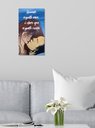 Ver imagem 1 de Quadro Decorativo com Frase Motivacional Pintado a Mão Medindo 61 X 34 Cm