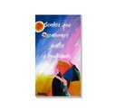 Ver imagem 3 de Quadro Romântico Pintado a Mão com Frase Medindo 34 X 61 Cm