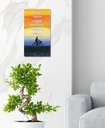 Ver imagem 2 de Quadro Pintado a Mão com Pensamento Motivacional Medindo 61 X 34 Cm