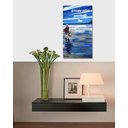 Ver imagem 2 de Quadro Original Pintado a Mão com Frase Motivacional Medindo 61 X 34 Cm