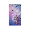 Ver imagem 3 de Quadro Floral Pintado a Mão com Frase Motivacional Medindo 61 X 34 Cm Rosa Claro