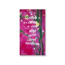 Ver imagem 3 de Quadro Floral com Pensamento Motivacional Pintado a Mão Medindo 61 X 34 Cm