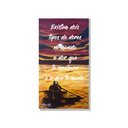 Ver imagem 3 de Quadro em Óleo Original Pintado a Mão com Frase Motivacional Medindo 61 X 34 Cm