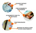 Ver imagem 4 de Quadro Decorativo para Parede com Frase Motivacional Medindo 61 X 34 Cm