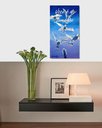 Ver imagem 2 de Quadro Decorativo com Pensamento Motivacional Pintado a Mão Medindo 61 X 34 Cm