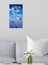 Ver imagem 1 de Quadro Decorativo com Pensamento Motivacional Pintado a Mão Medindo 61 X 34 Cm