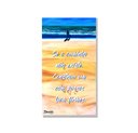 Ver imagem 3 de Quadro Medindo 61 X 34 Cm Decorativo com Frase Pintado a Mão