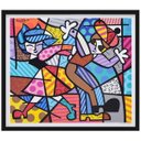 Ver imagem 1 de Quadro Decorativo Street Dance de Romero Britto 80x70cm