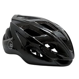 Capacete Bicicleta Bike Ciclismo Speed Mtb Ajustável Preto Brilhante:unissex/m - 1