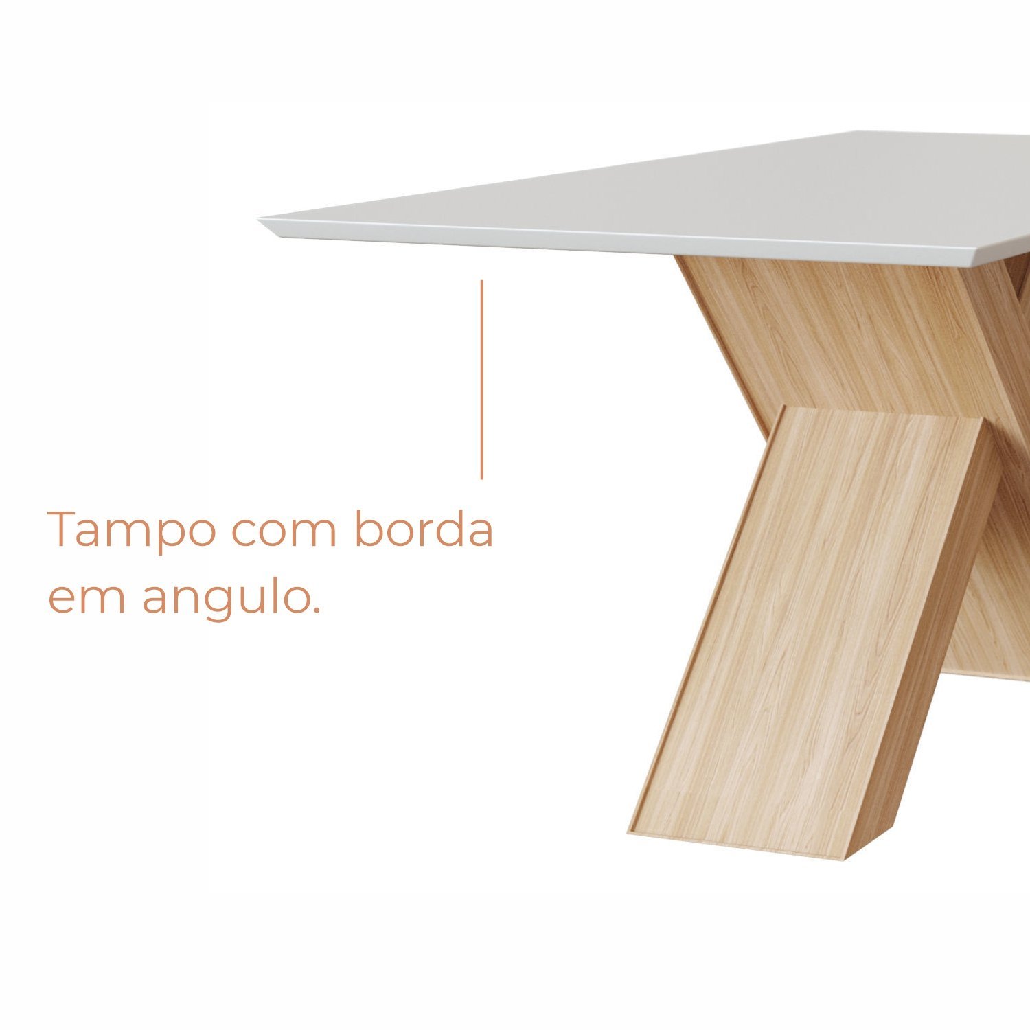 Conjunto Sala de Jantar 6 Lugares 1,60 Mesa Nea e Cadeira Ane Babus - 9